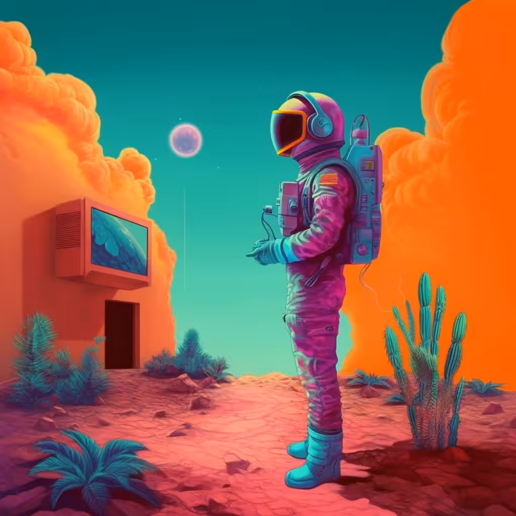 In the desert 