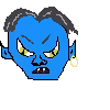 Haunted Arcade: Pixel Ghouls - Vampire Boy (Blue)