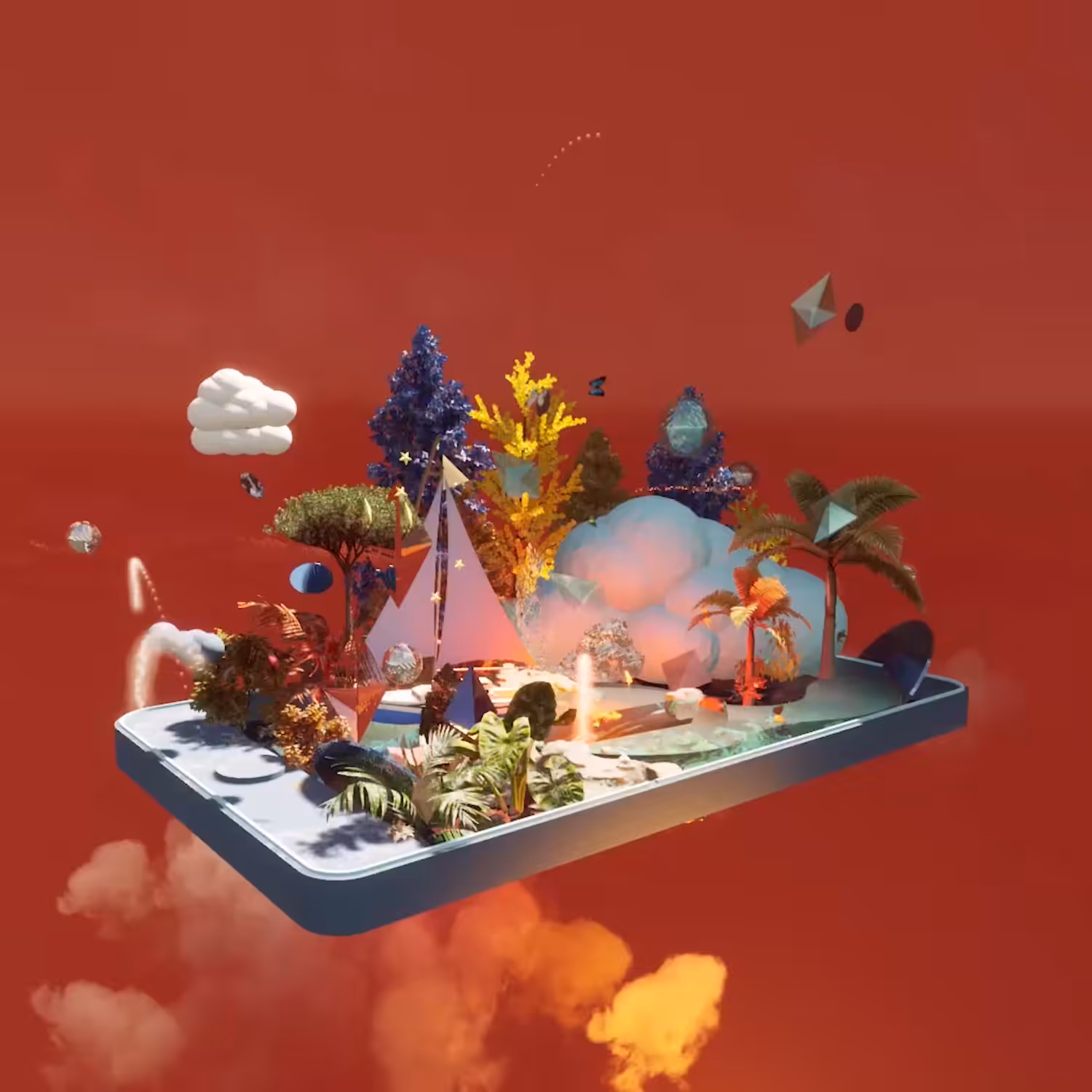 Aegean Garden on your Phone