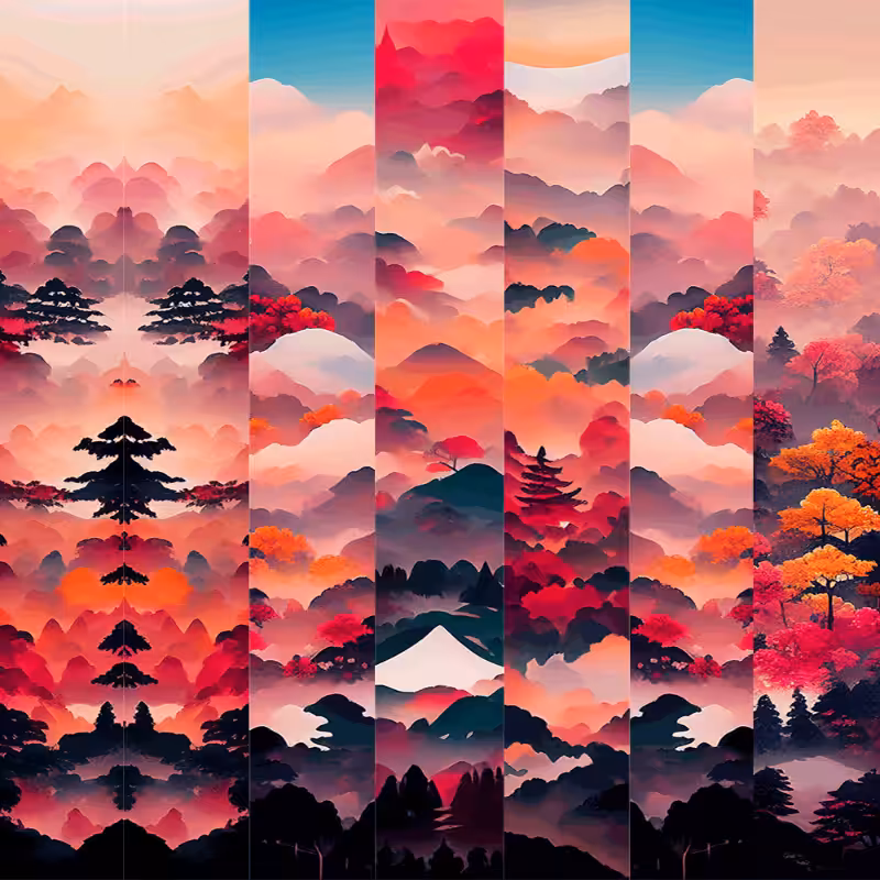AI Japanese Autumn #4