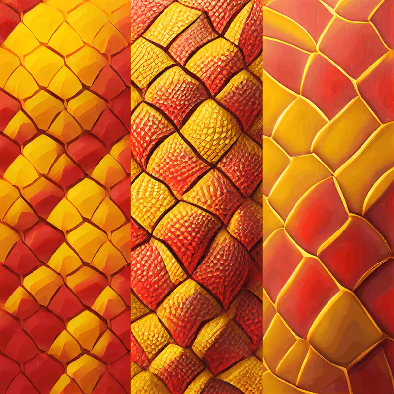 AI Dragon Texture #1