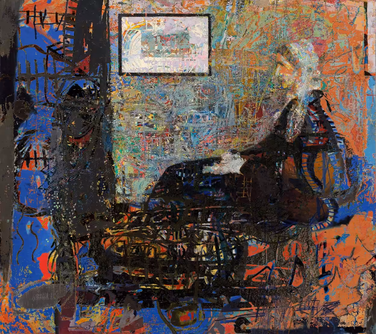 Whistler's Mother Expressionism #6