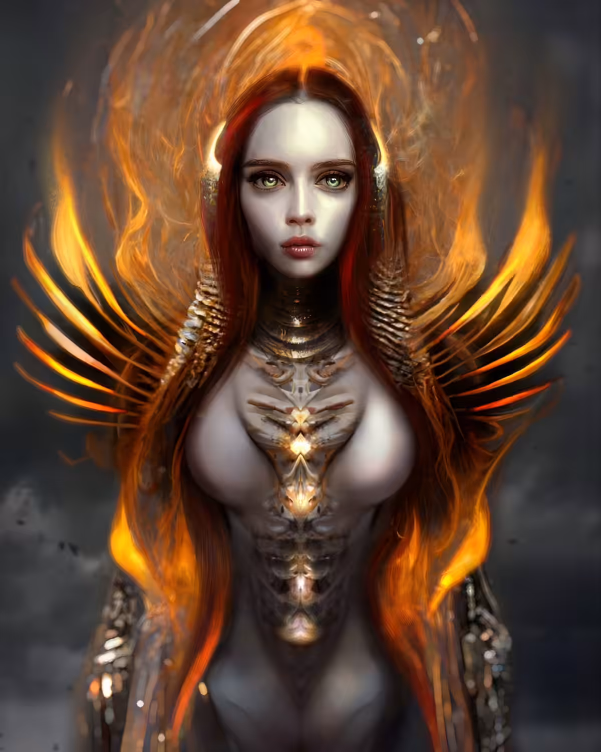 Freaky Goddess #105 Fire Angel