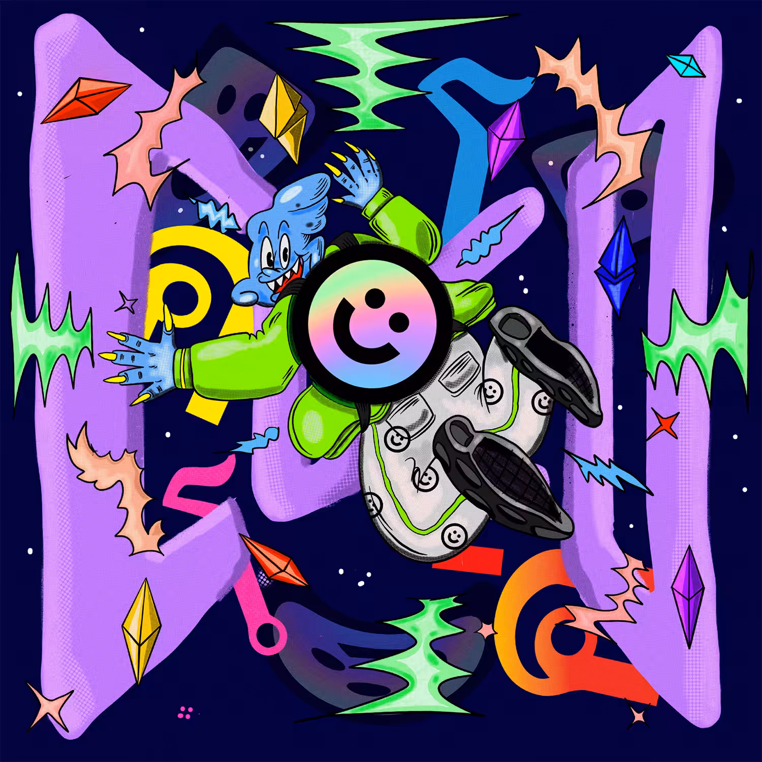 etherium traveller & coco nft