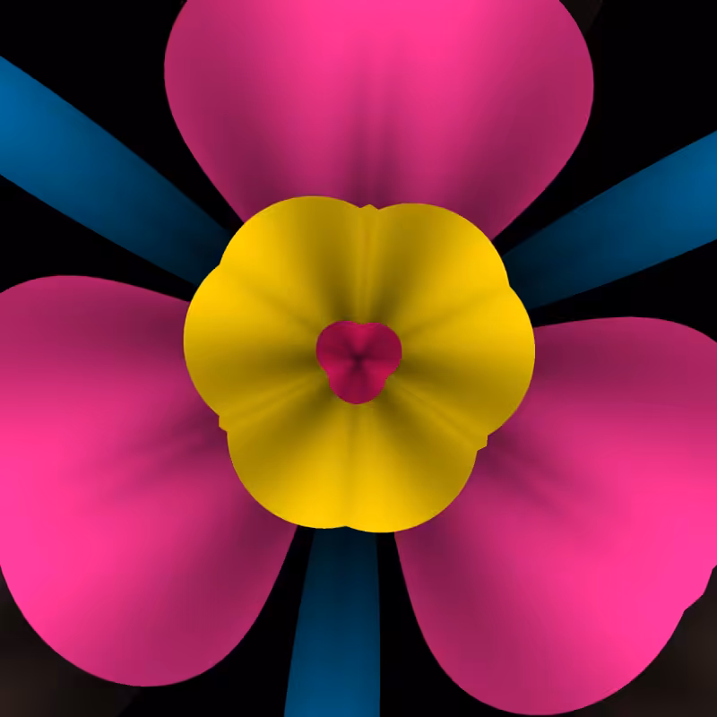 Fractal Flower #220