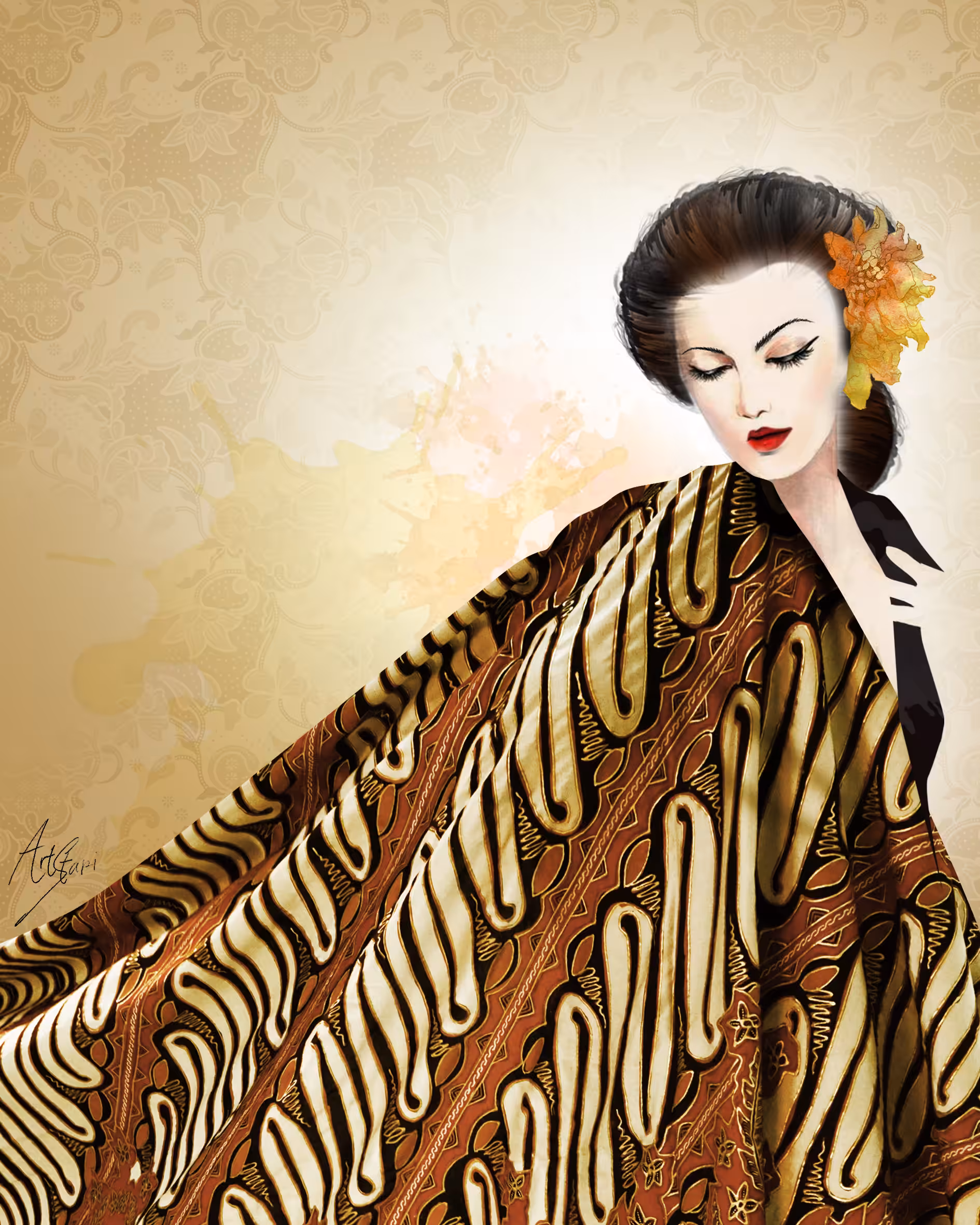 Indonesian Art & Culture | Batik Parang