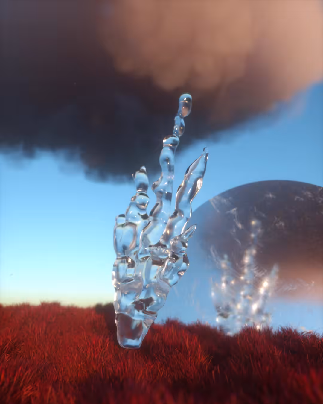 Hydratation, lévitation et contemplation
