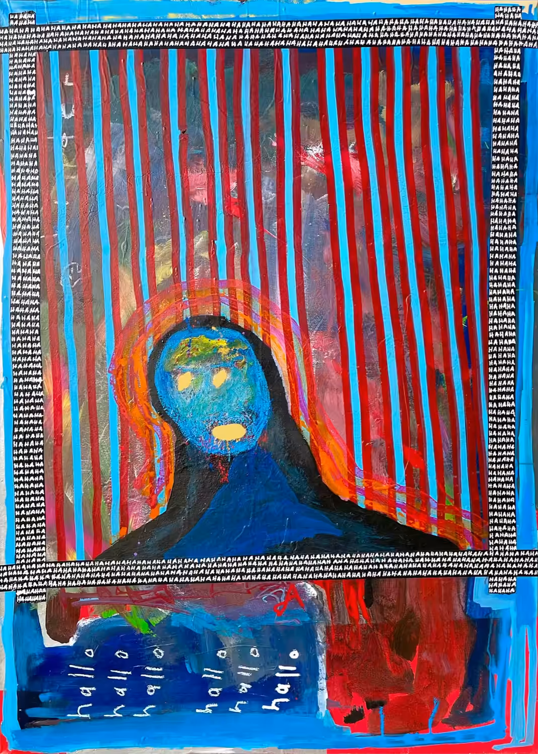 The painting that started glitching