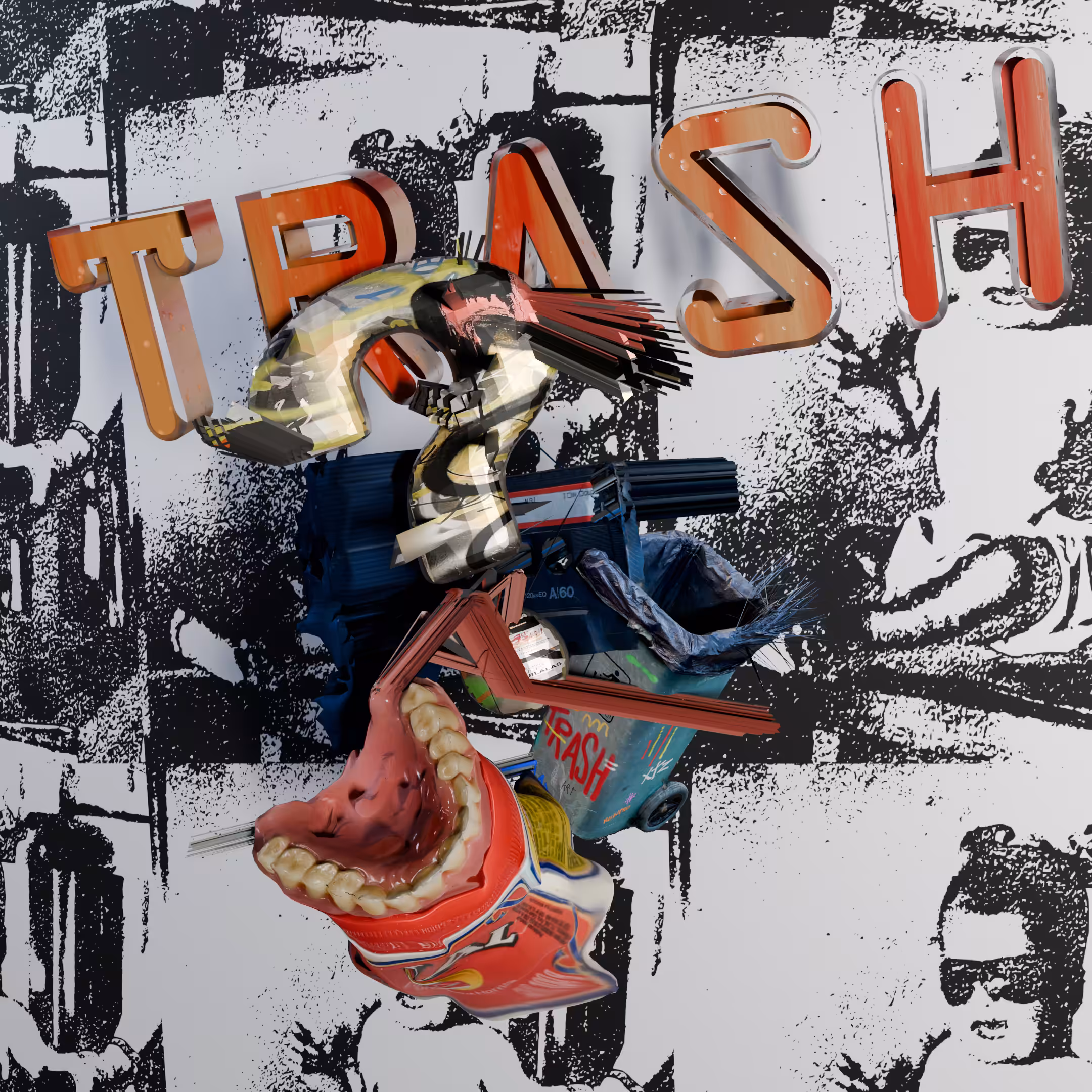 3D Trash