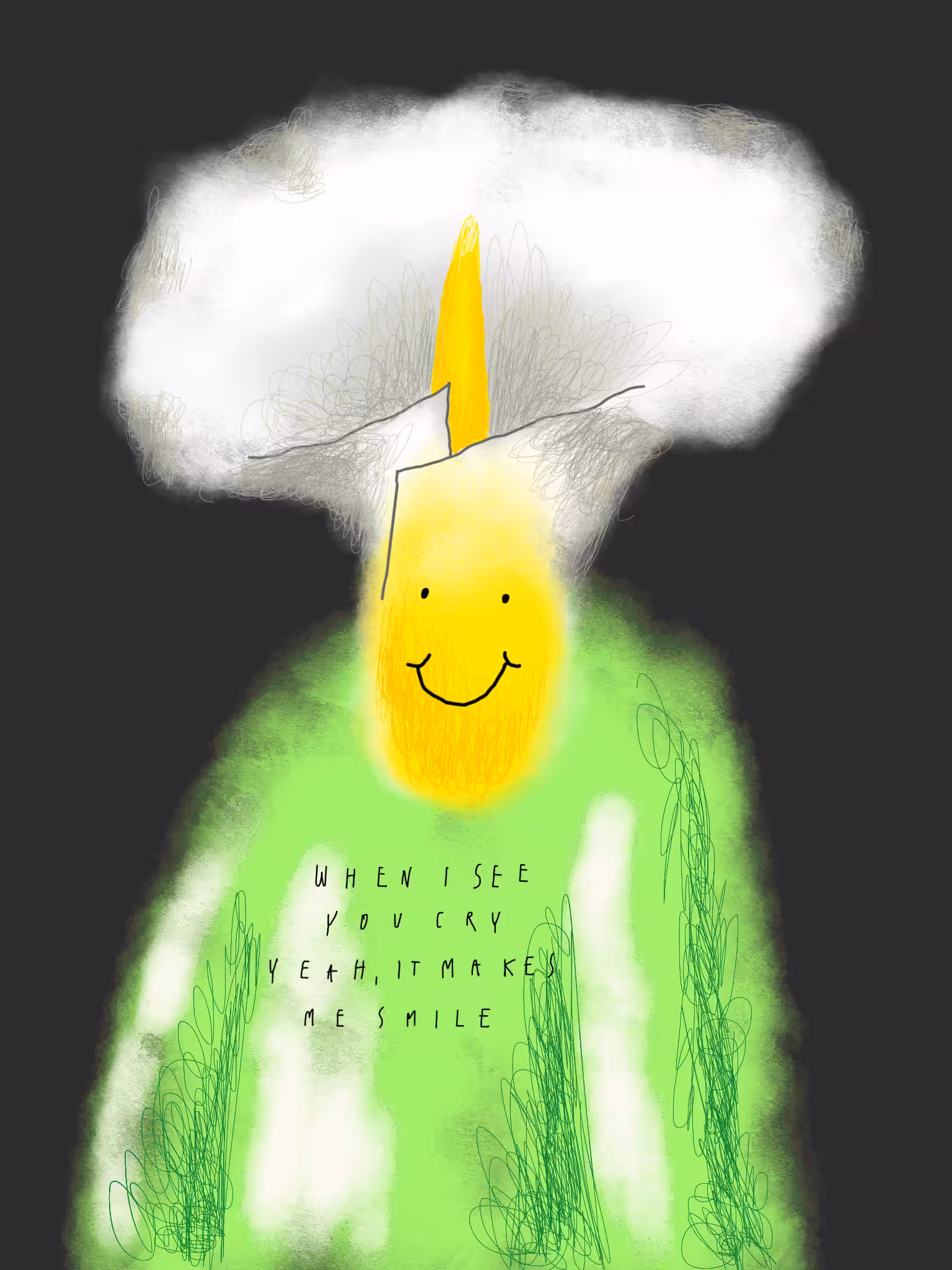 WHEN I SEE YOU CRY YEAH, IT MAKE ME SMILE #0042