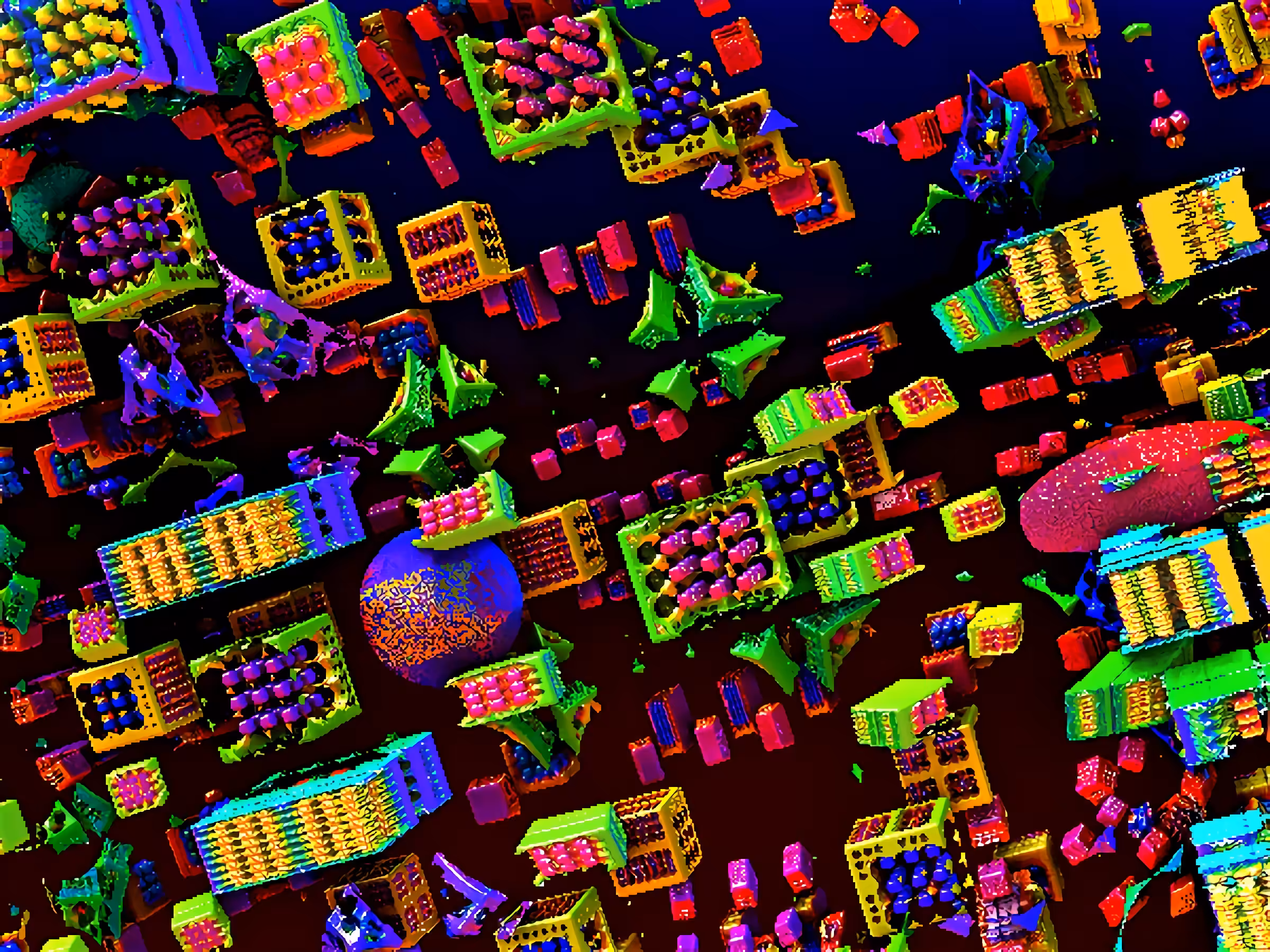 3D Fractal Series - #07 - Party Time