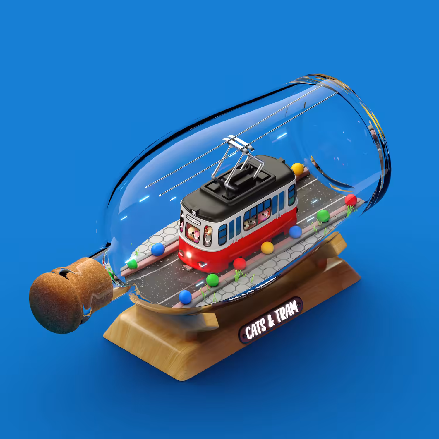 Cats & Tram B016