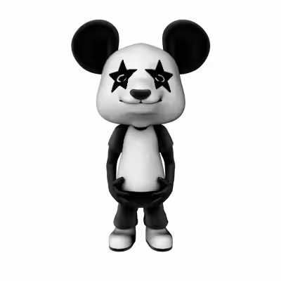 Homie B&W #14 3D Figure