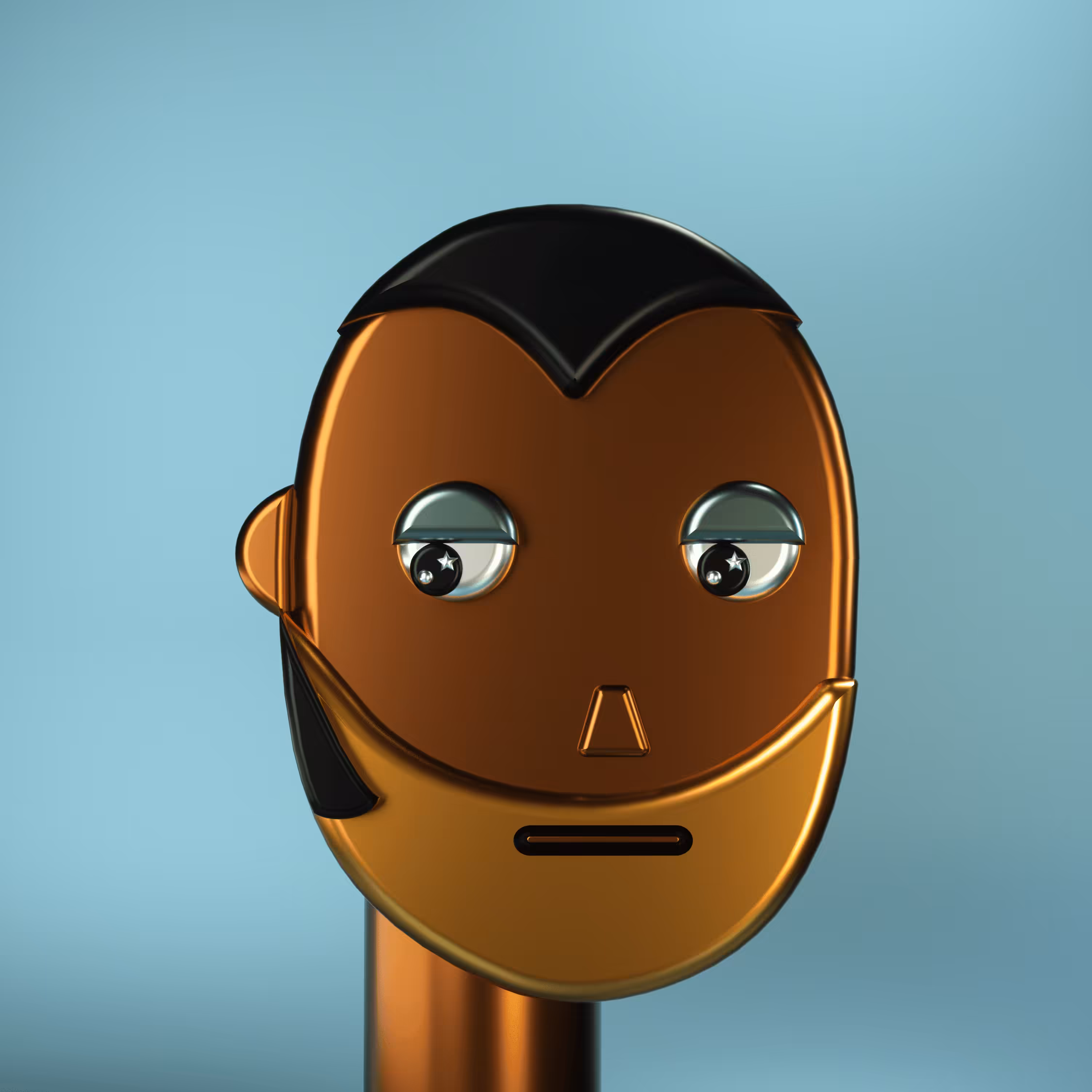 3D Chrome Punk #0491