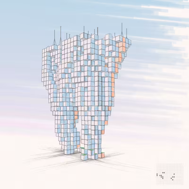 Cellular Skyscrapers #18