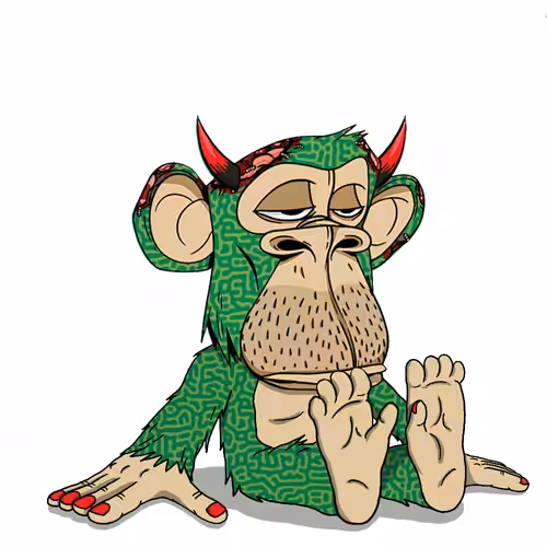 Resting Ape #140