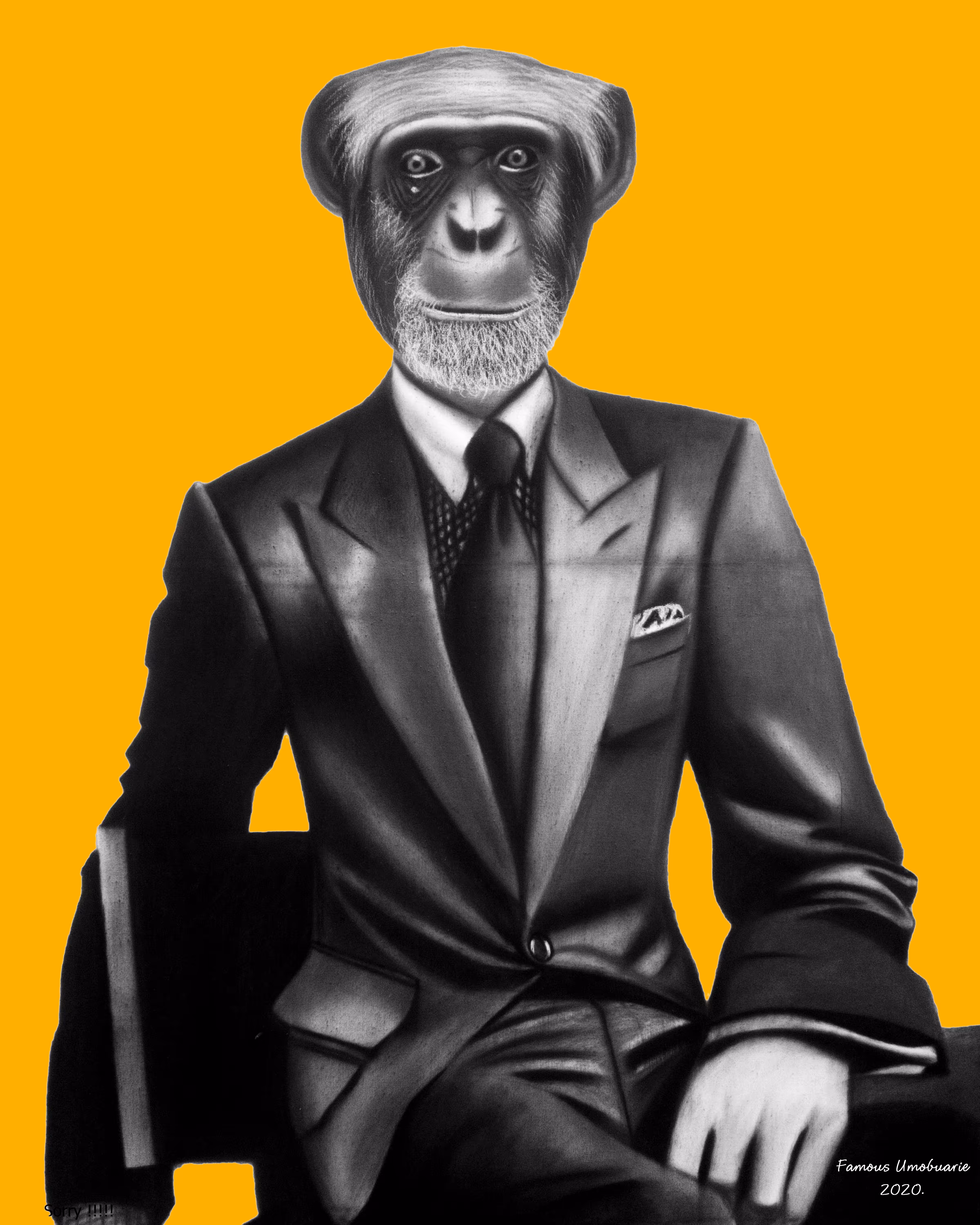 The Animal Who Puts on Suit
