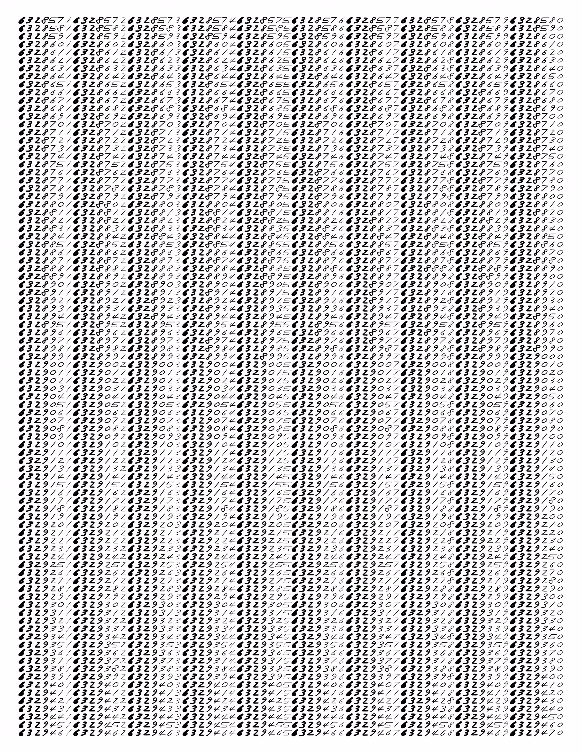 Endless (5,607,250 to Infinity) #2466