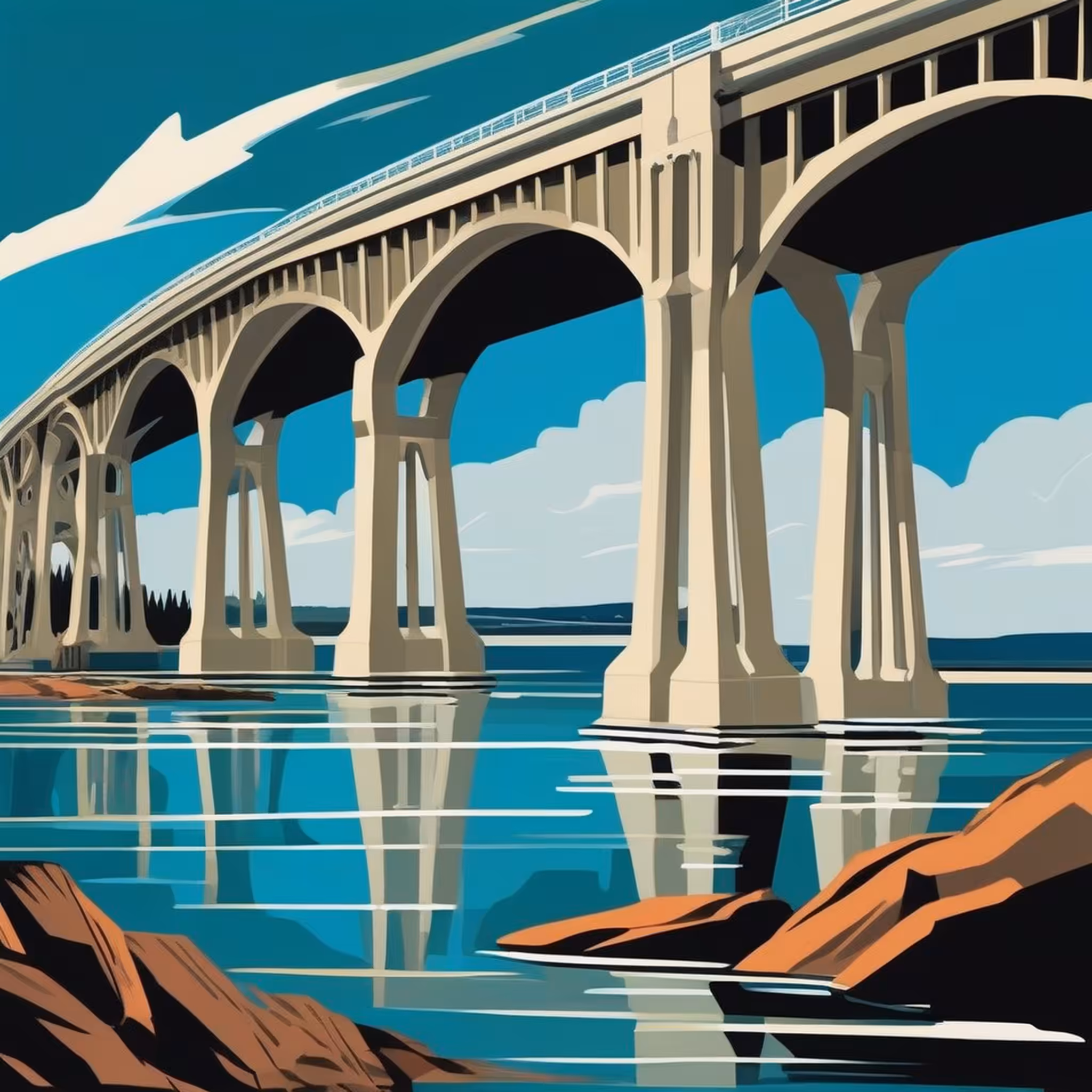 Homage to the Bridge #11
