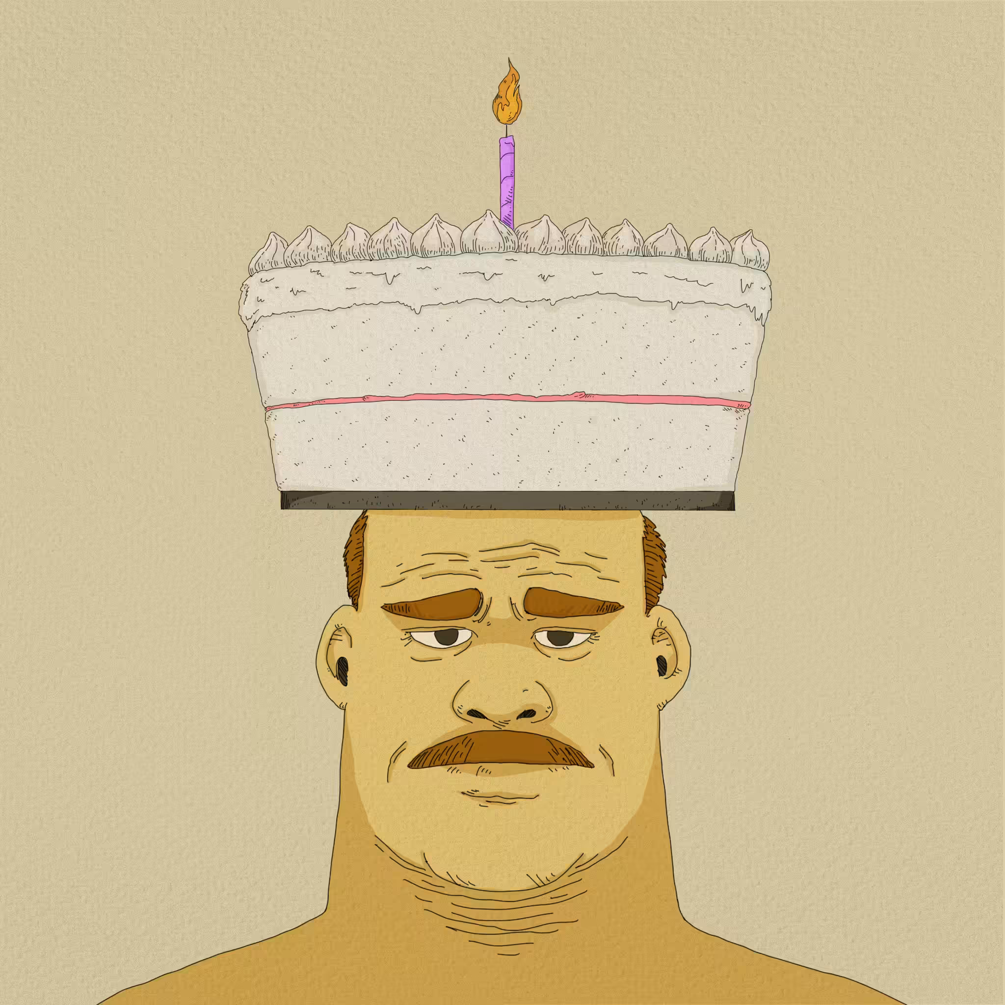 Silly Hat Family #16 - Cake