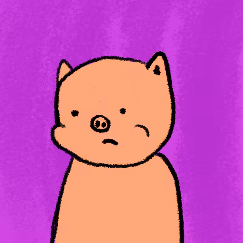 Peculiar Pigs  #38