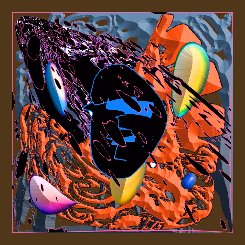 BLUE CHIP UNICORN GALAXY IX #3