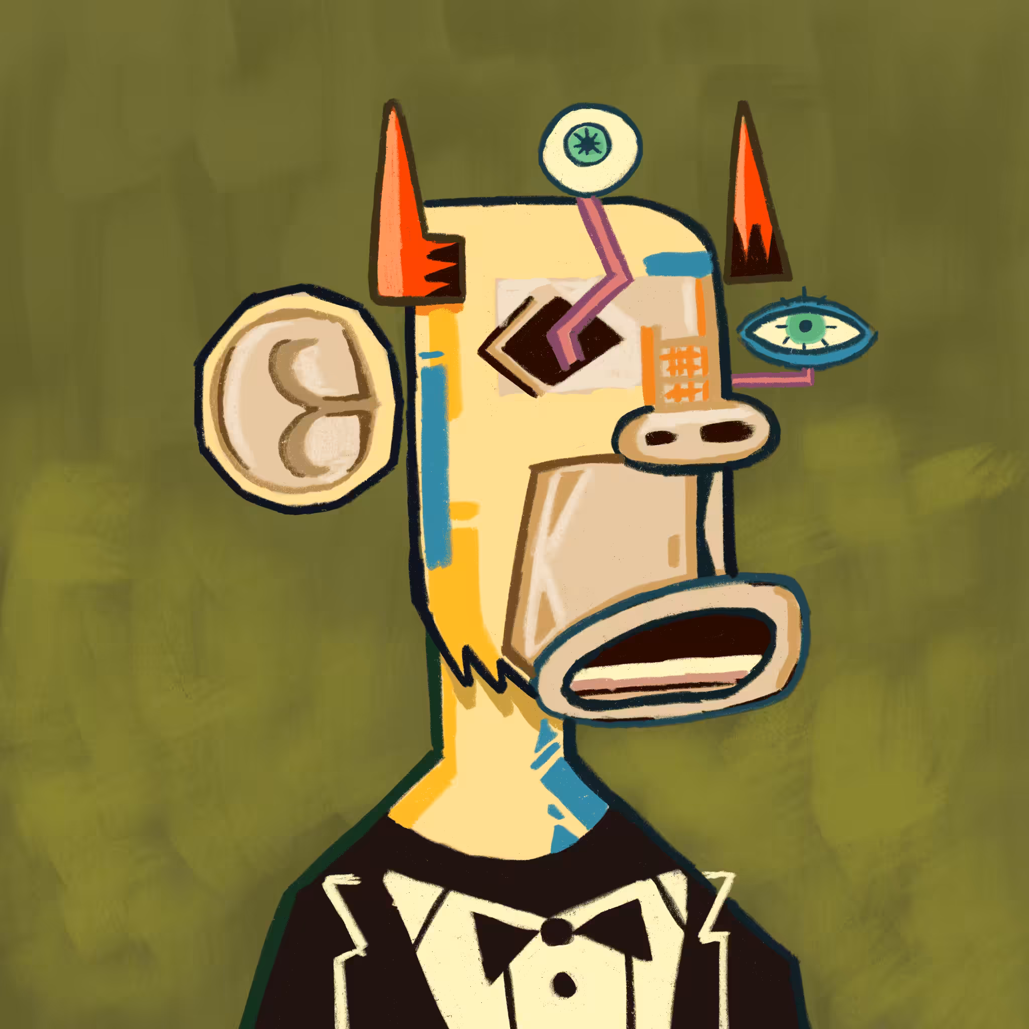 Picasso Bored Ape Yacht Club