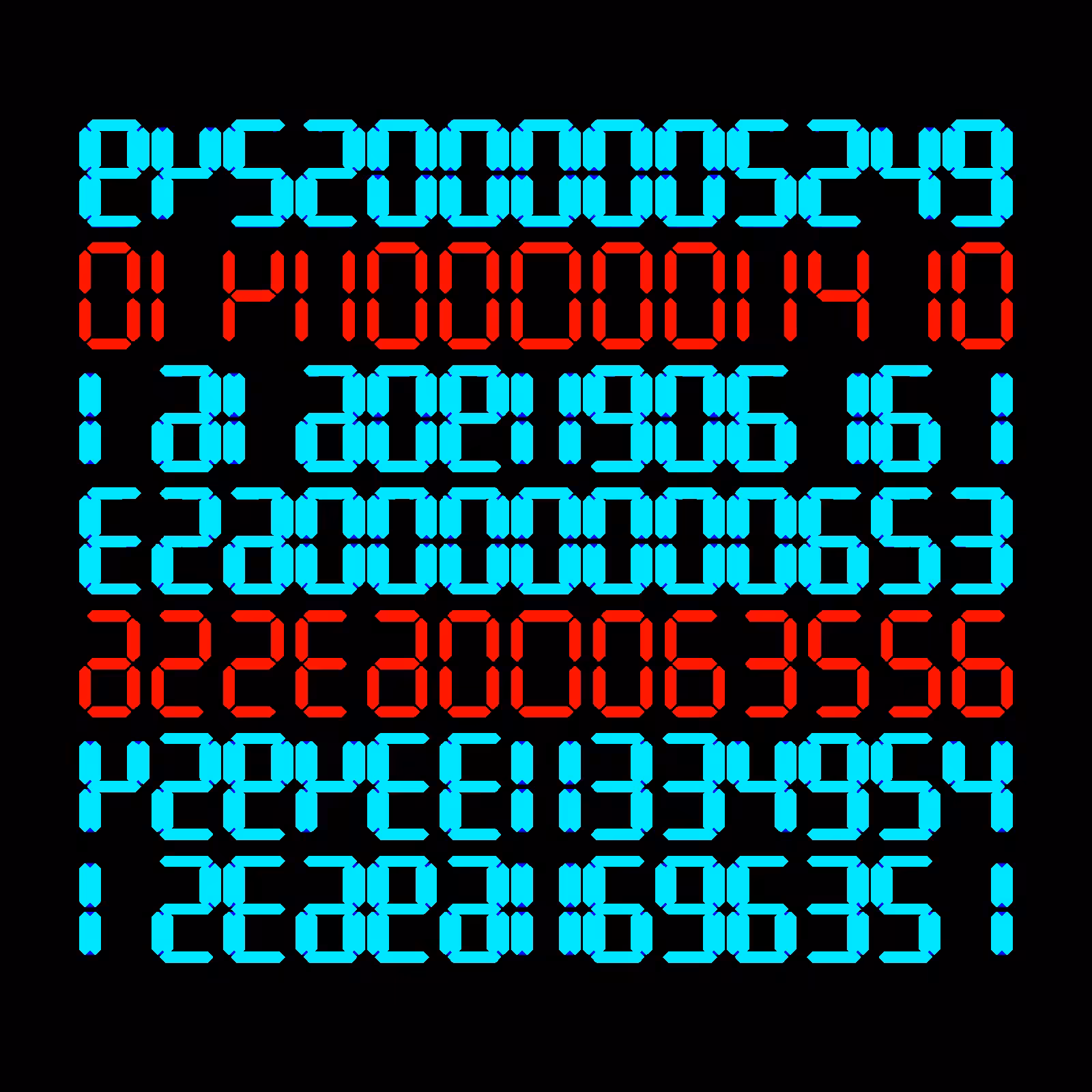 Digits #622