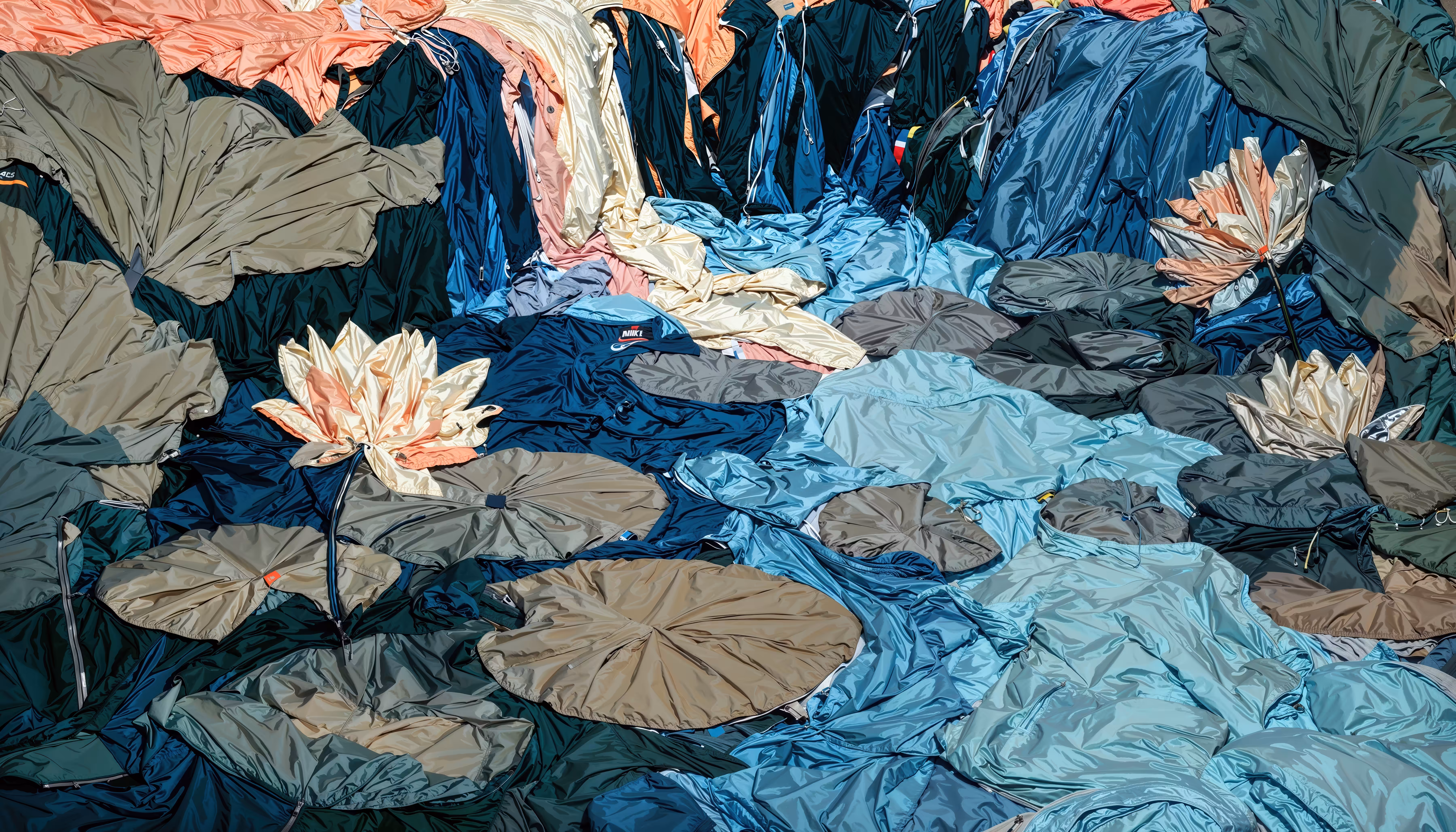 Creases Flow Into Stillness