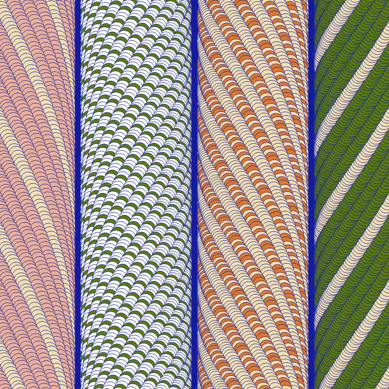 Patterns of infinity colorized #6