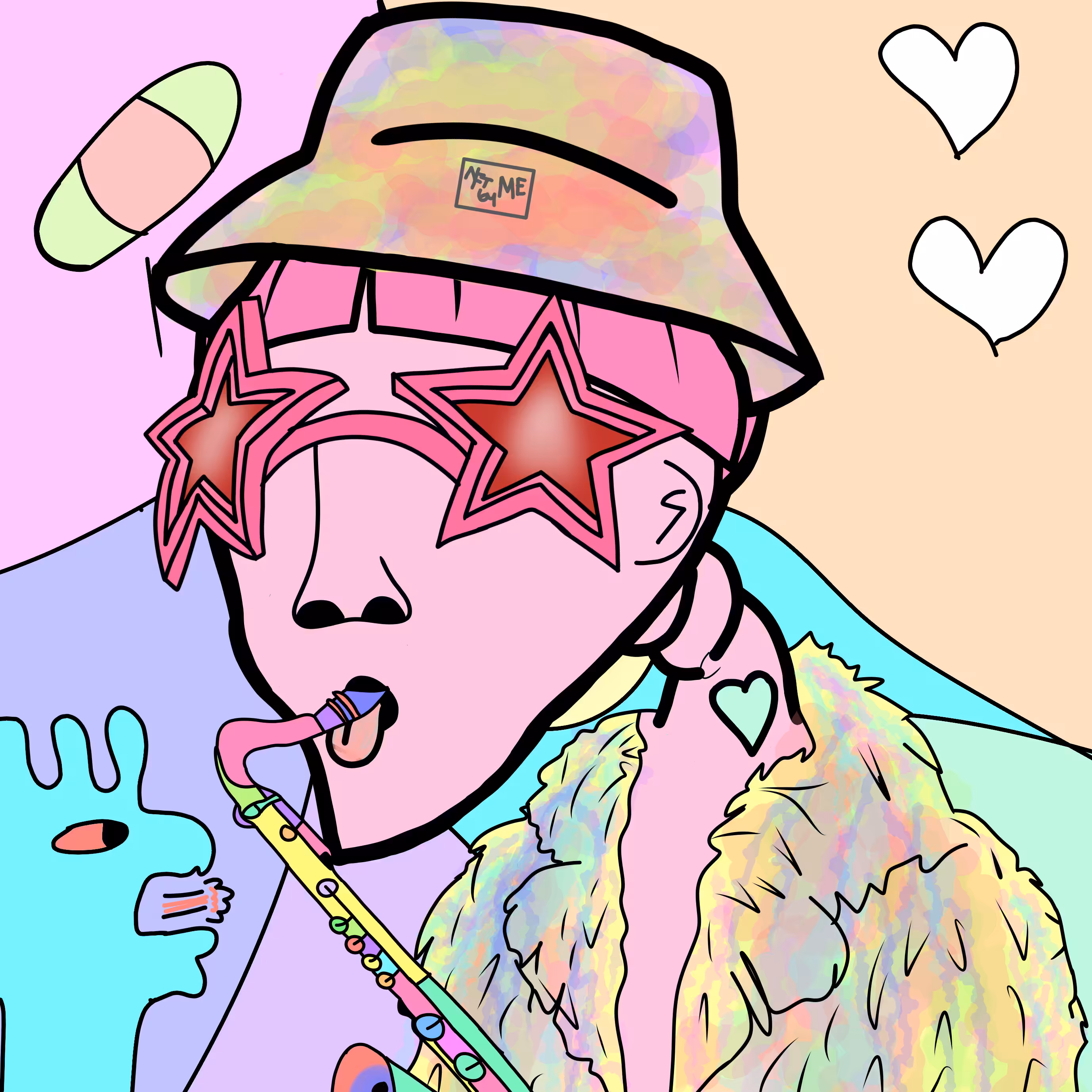 NFTbyME Doodles#760
