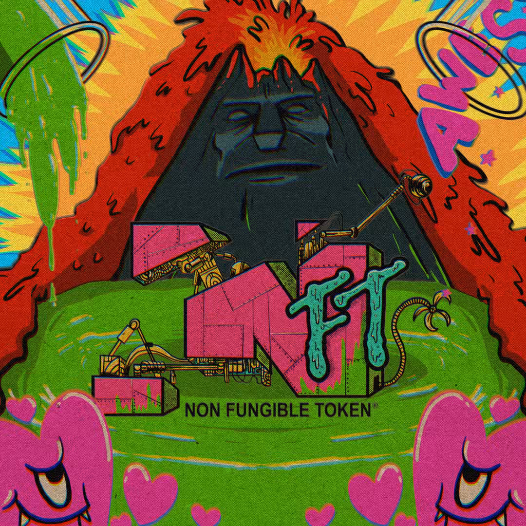 NFT LAVA BIOHAZARD MUTANT CYBORG