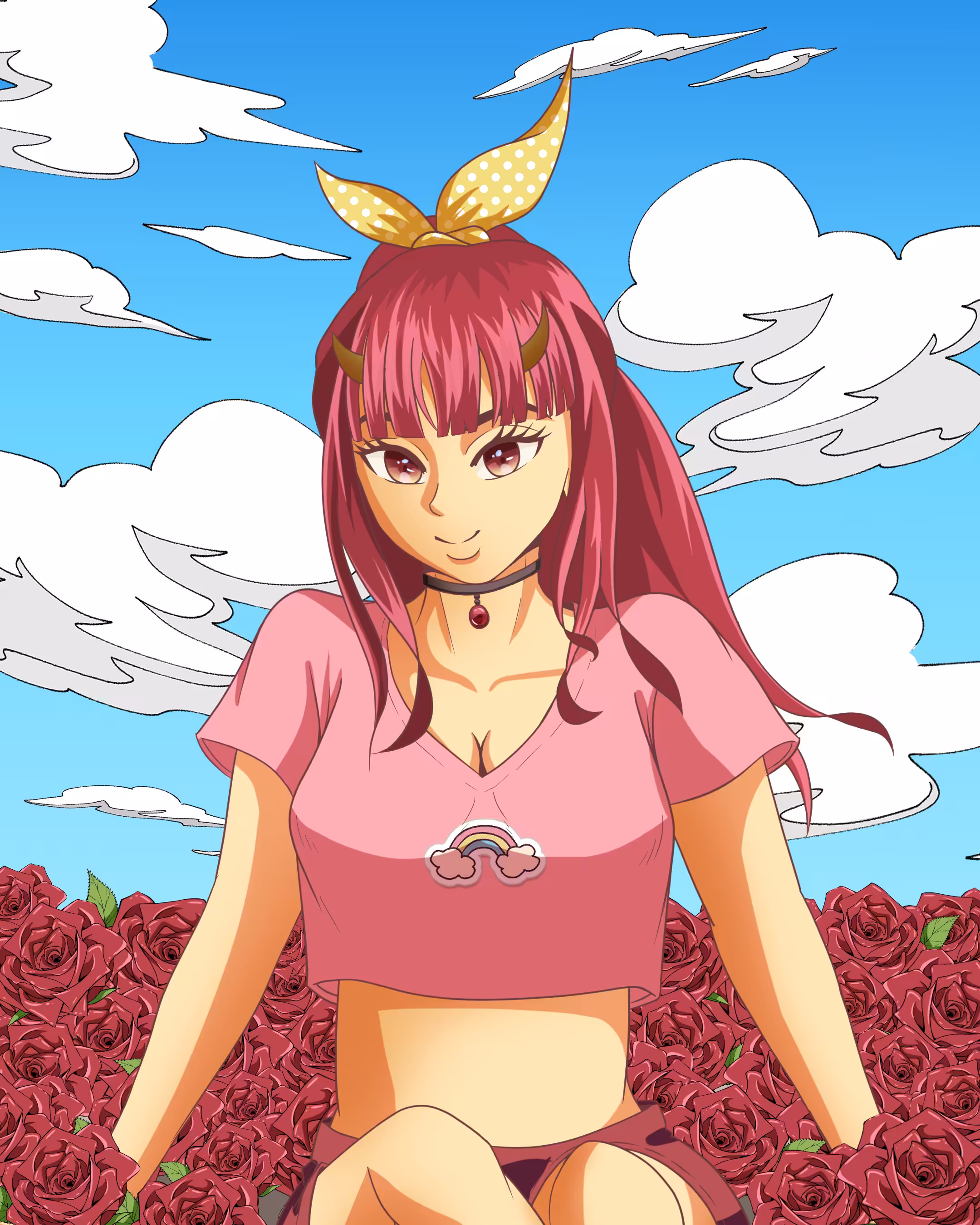 Tittle: Rose try to tell us #0005