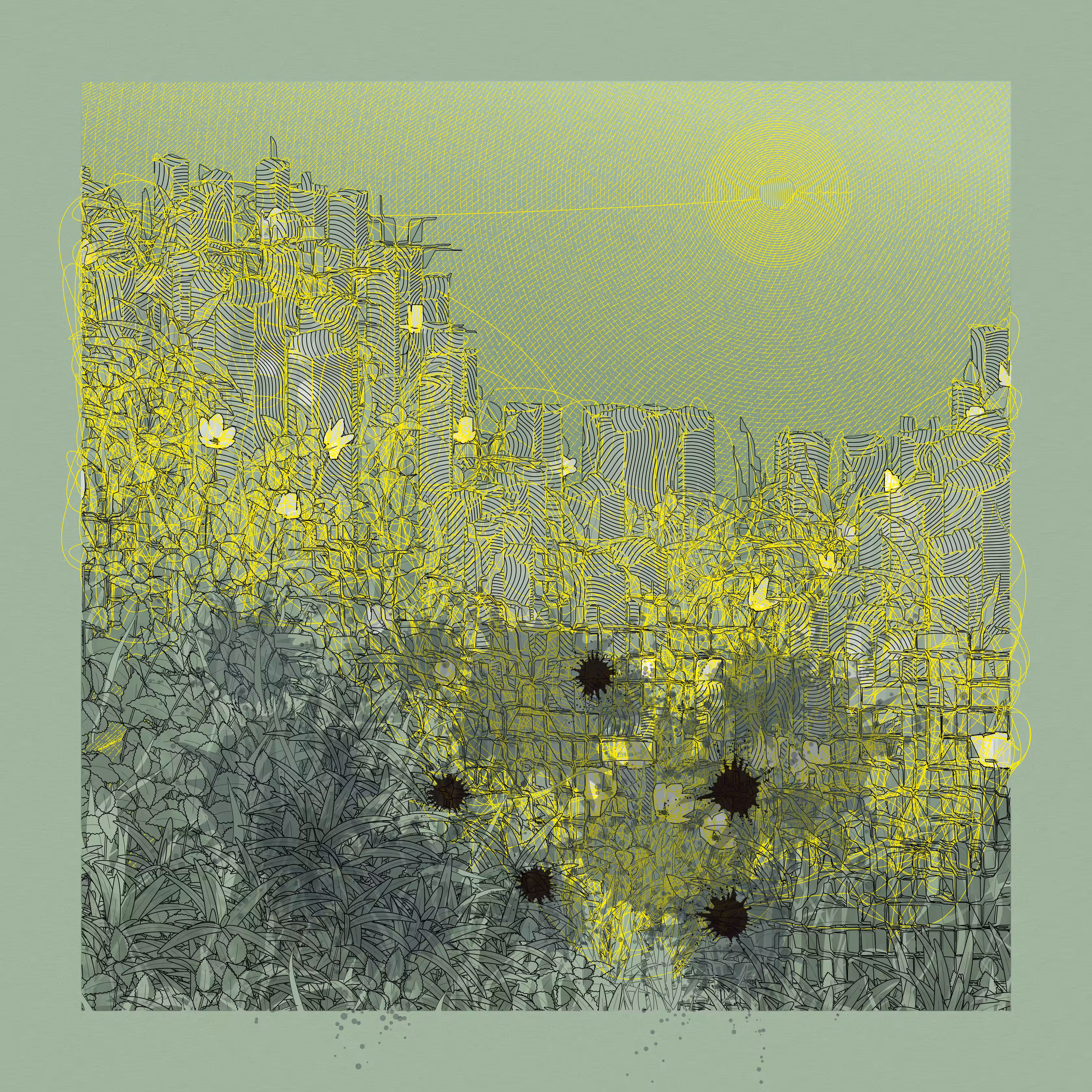 Landscape with Carbon Capture #6508