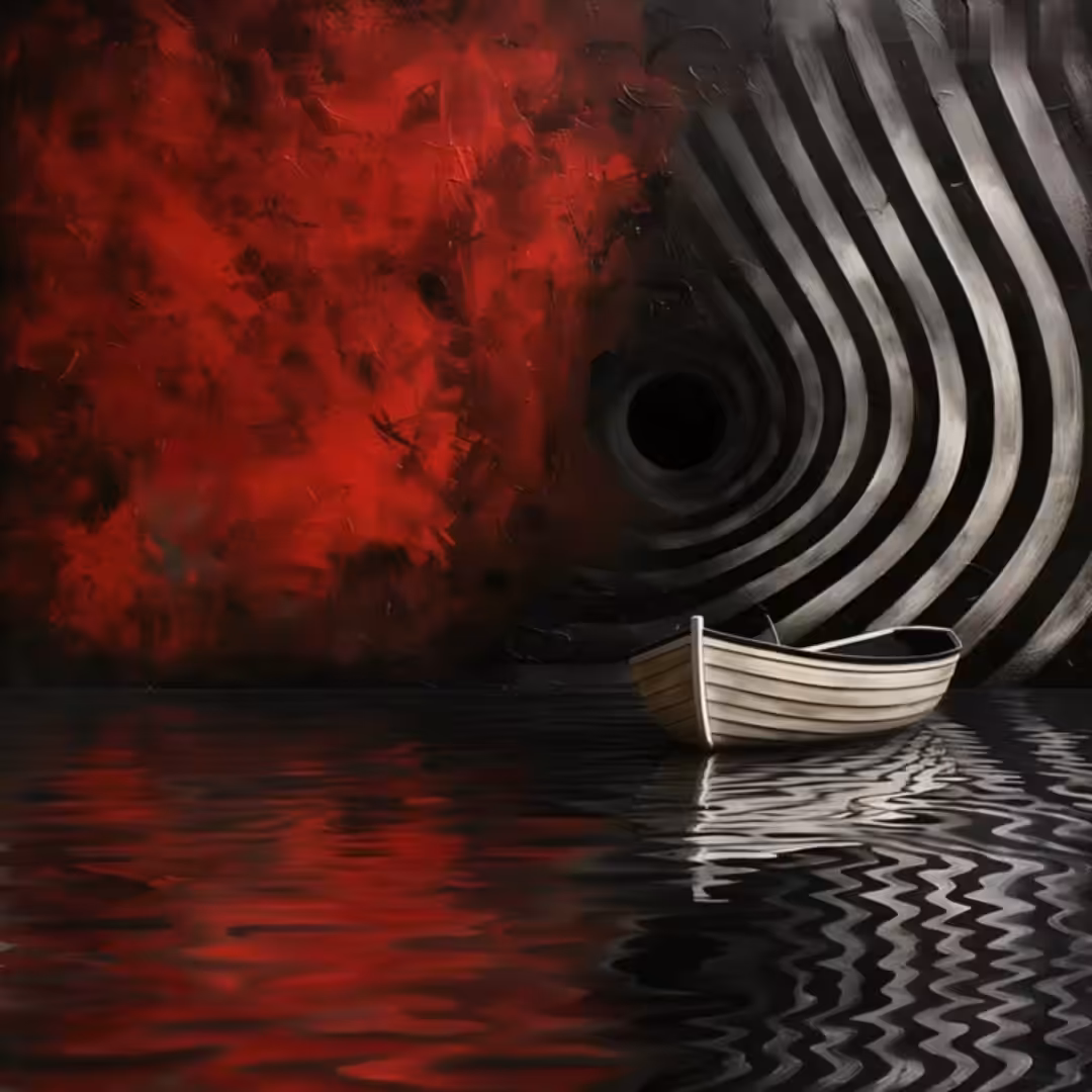 “Surreal Vortex and Solitude”