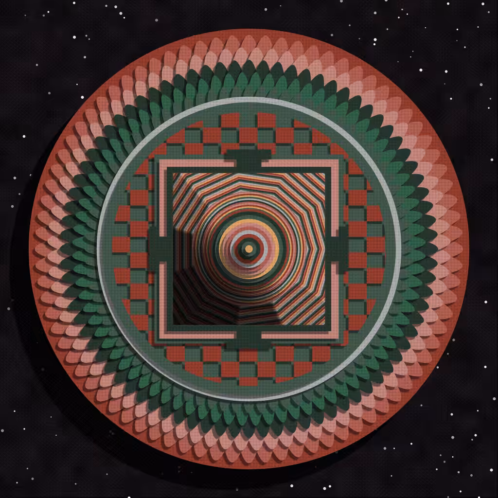 Paper Mandala #13