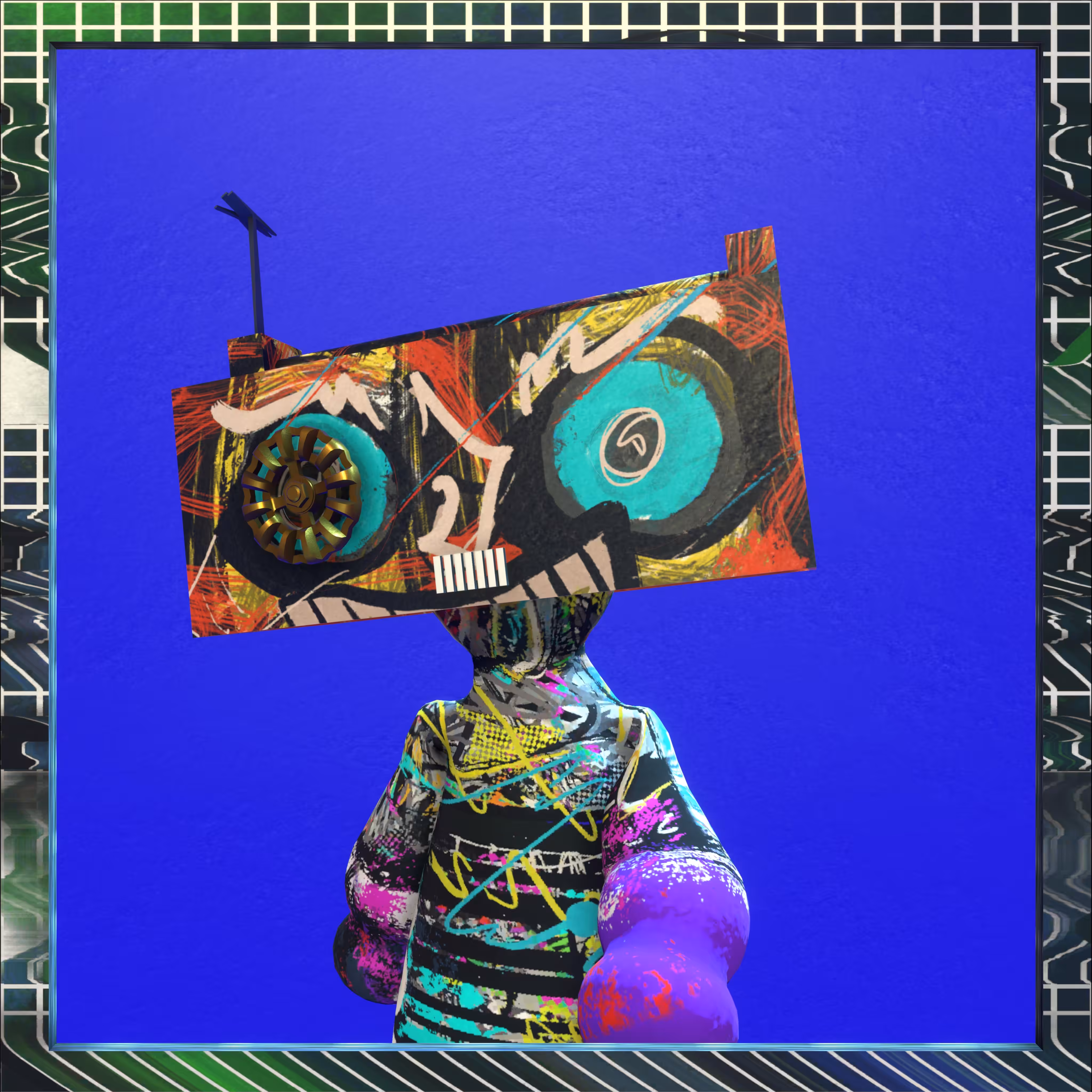 Boomboxhead #156