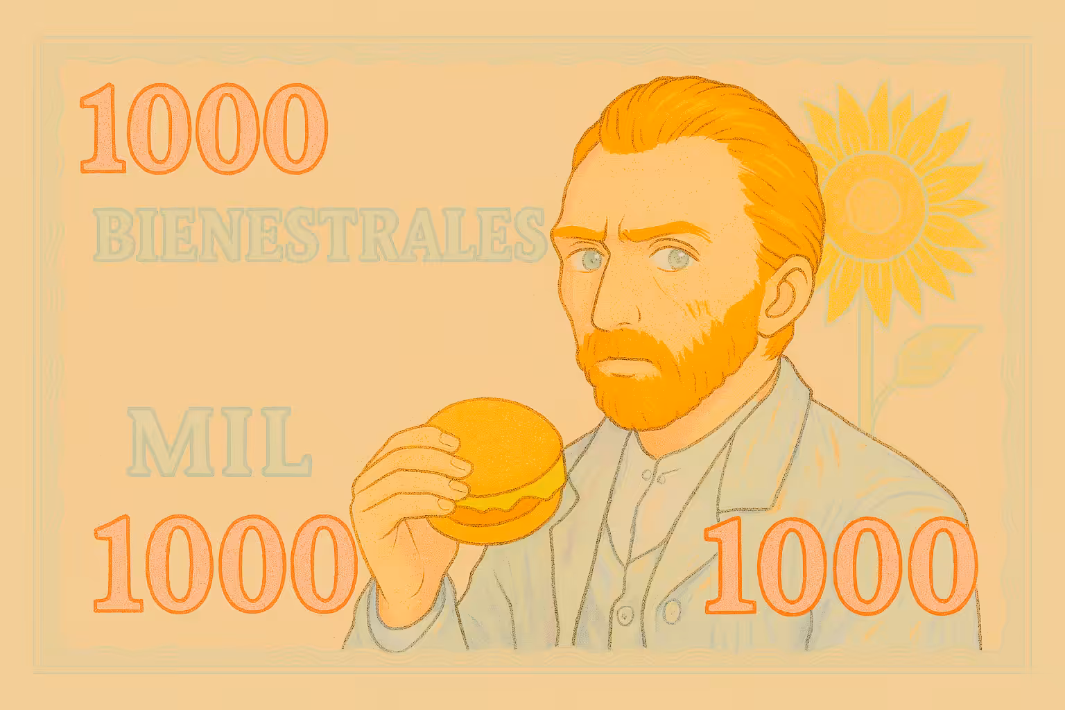 Bienestrales: Mexican Art Money: Bienestrales Mexican Art Money 1000 Pesos