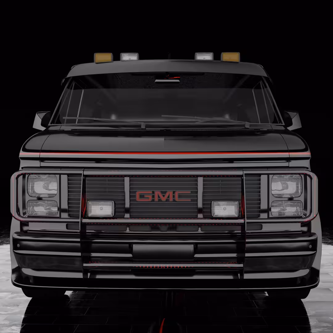 NFT Antique Car Series - GMC Vandura