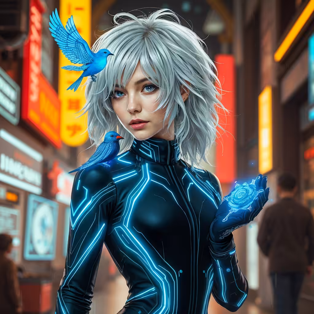 Frostfire Alchemy: The Art of AI & Human Love: fly solo