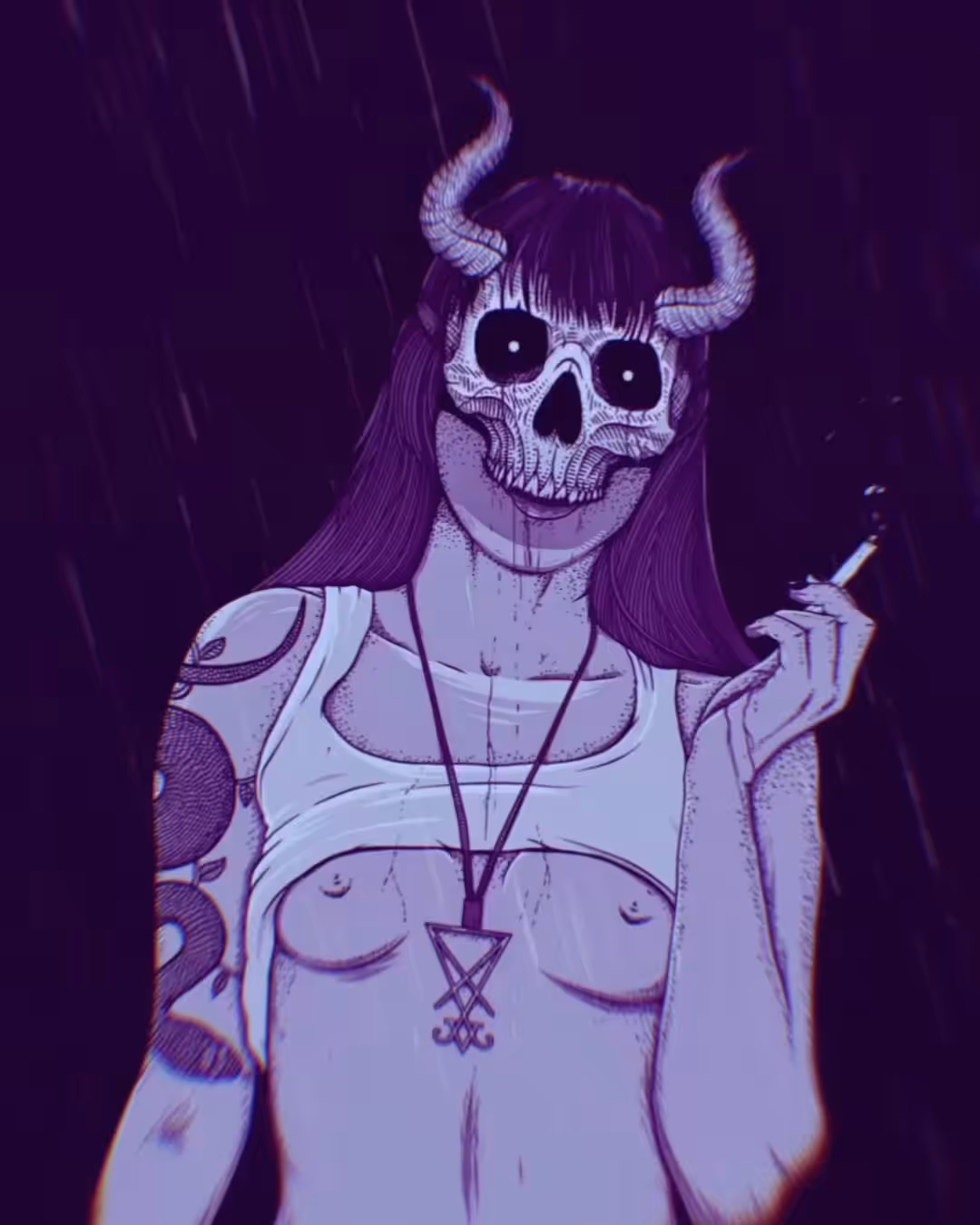 I hear the serpents calling me.