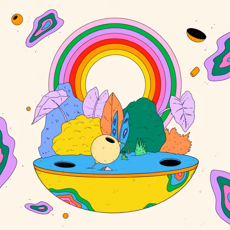 🌈🌴🪐 #23