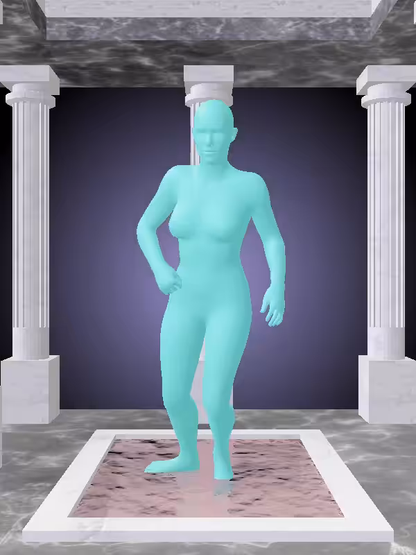 HeavenComputer: The Injured Minty Green Woman #749