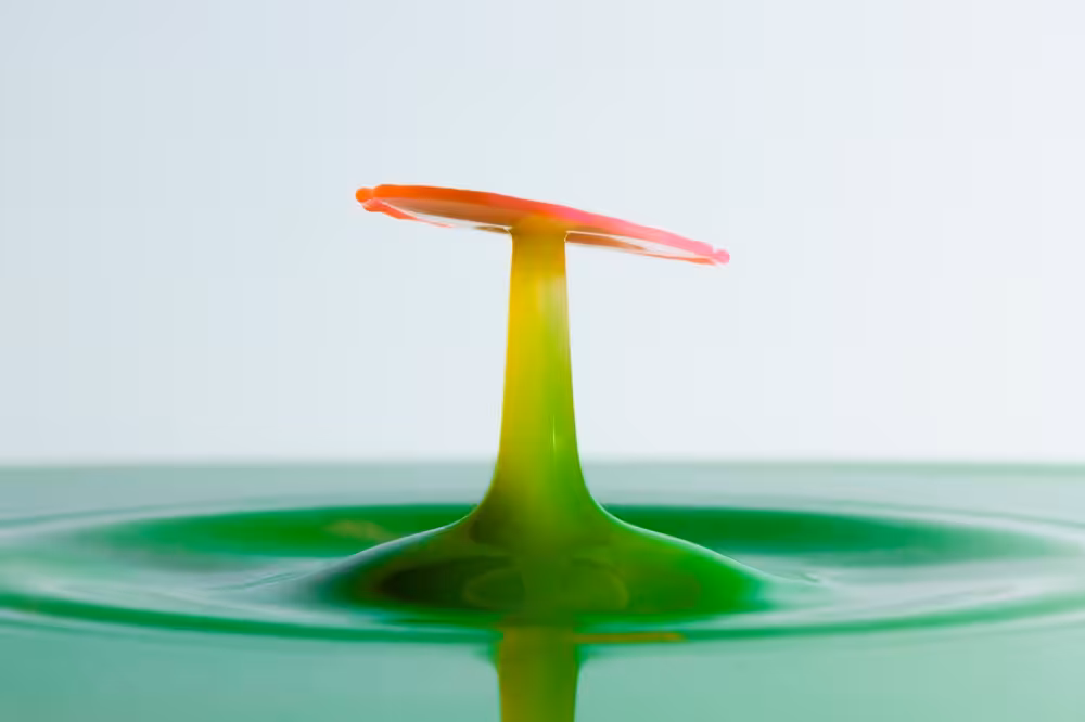 Red to Green Drop Transition