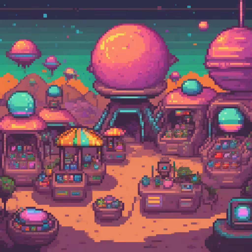 Spaceman Market #4