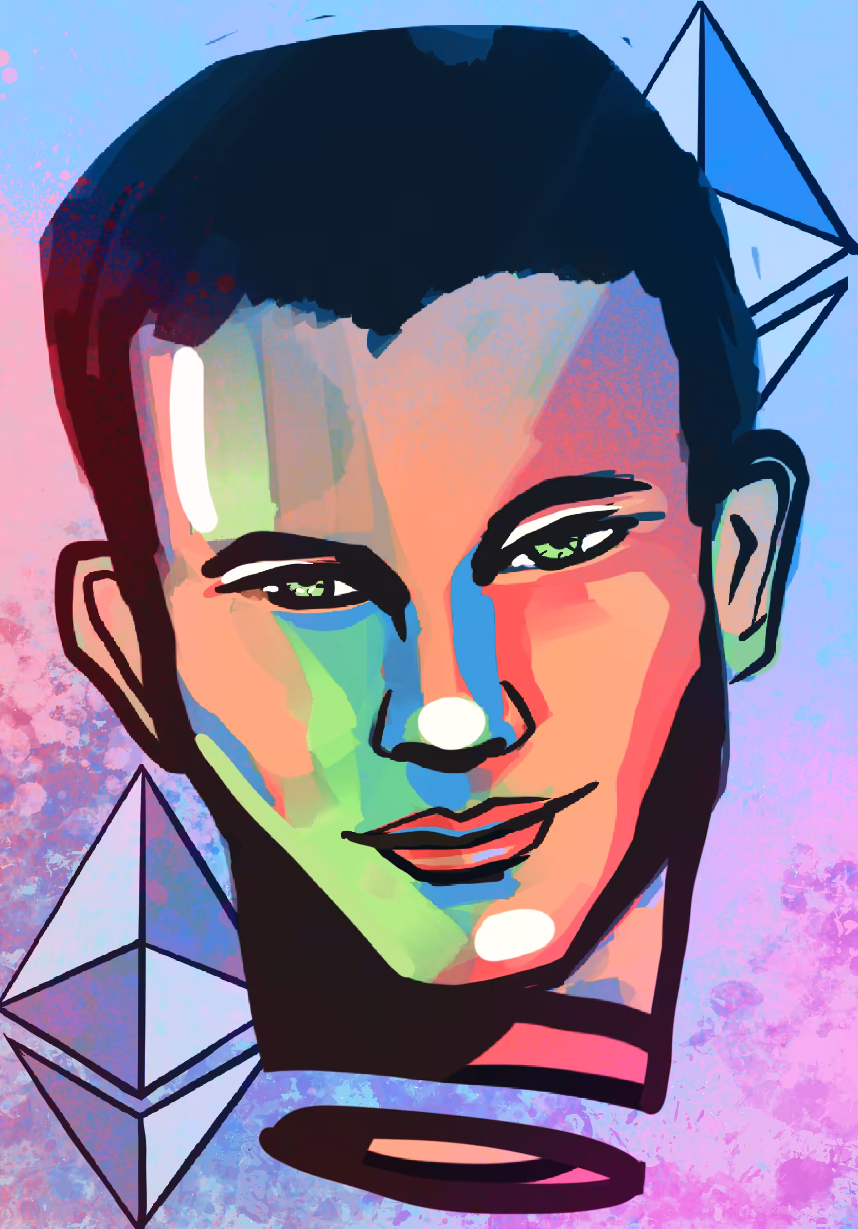 Stylised Vitalik
