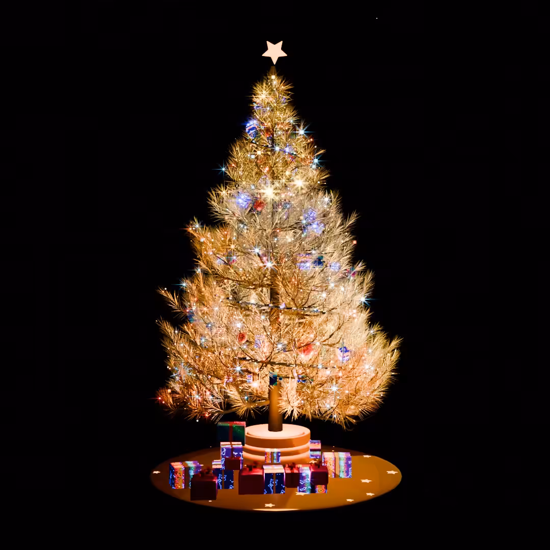 Golden Glow Christmas
