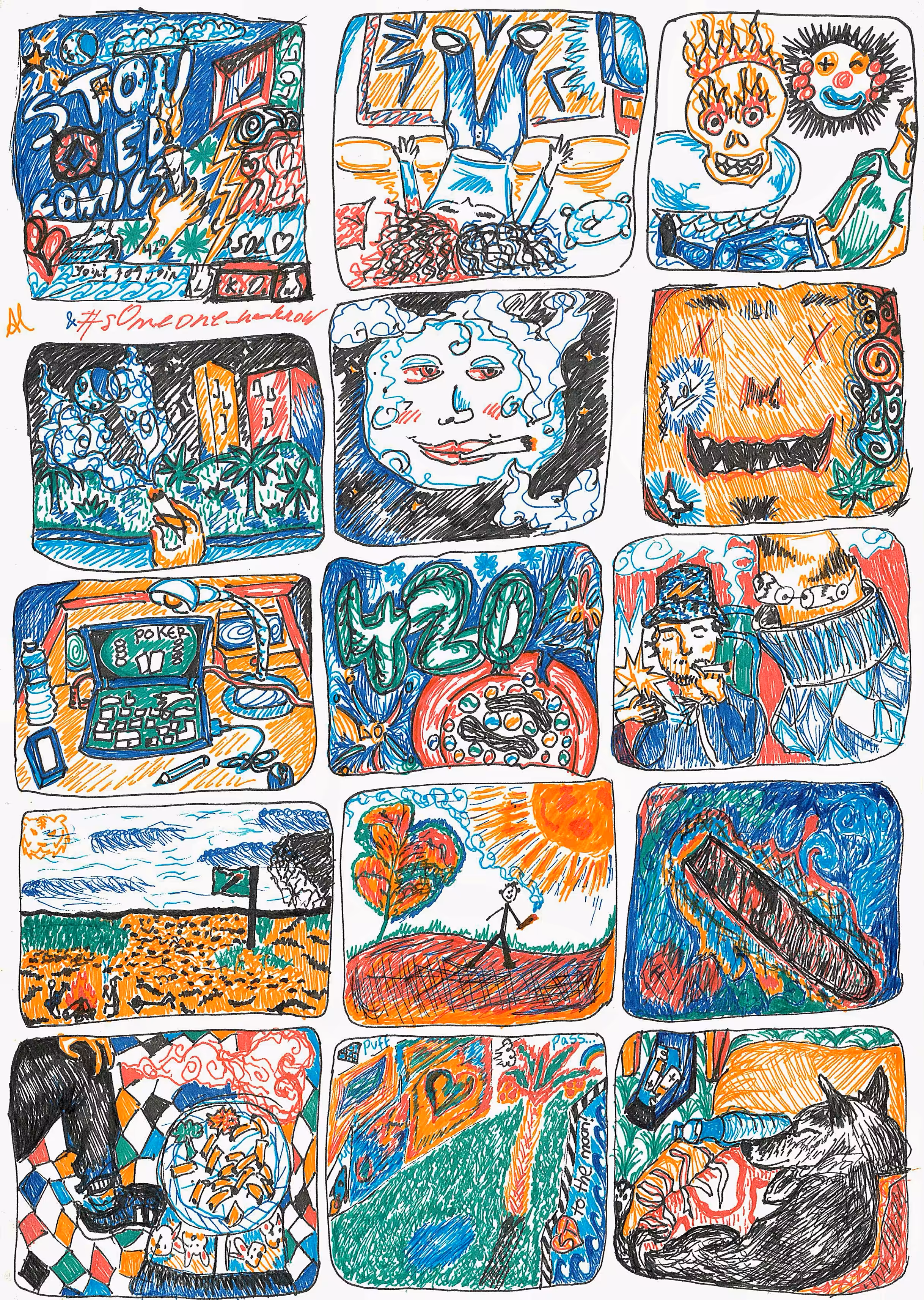 Stoned comics #1