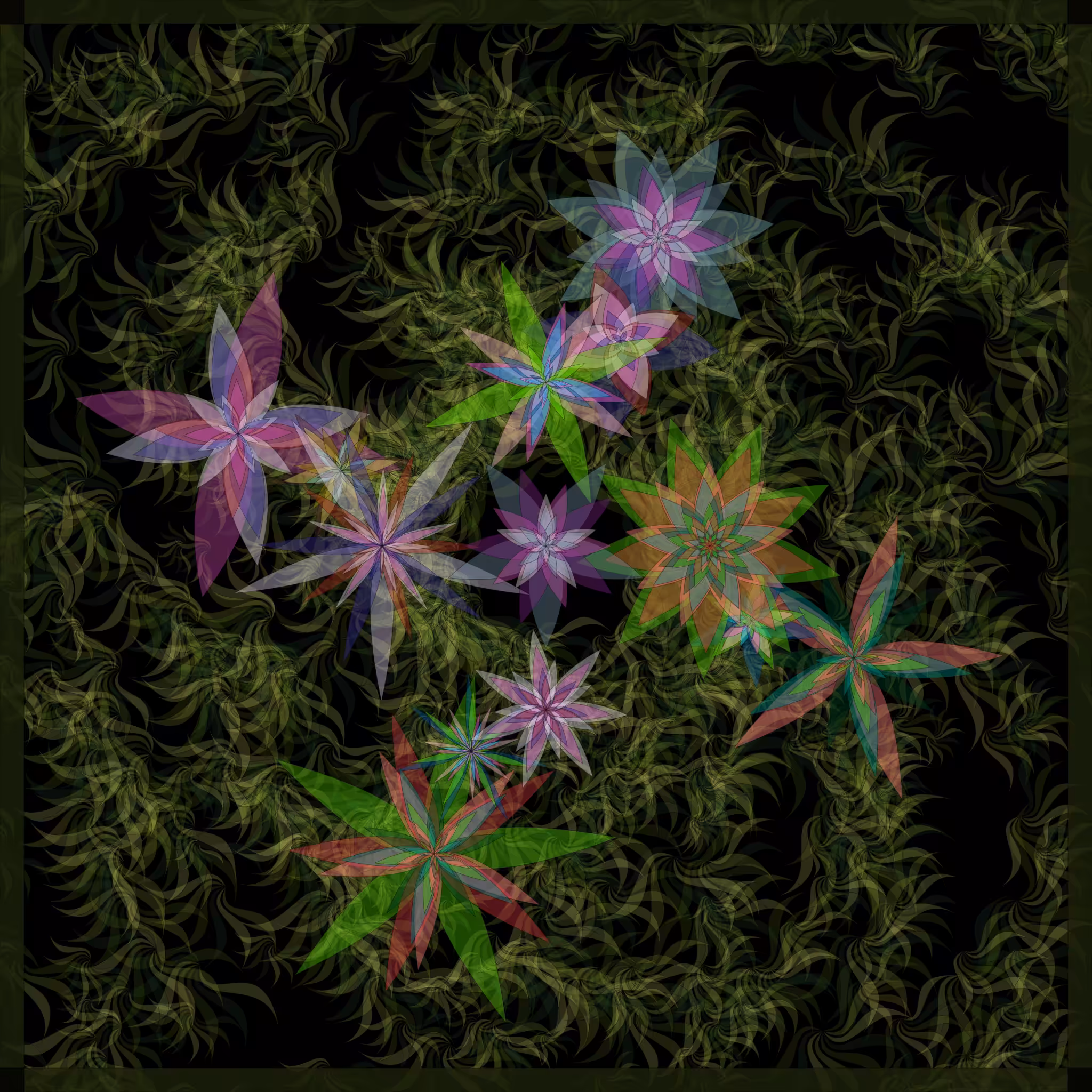 Bezier Garden #42