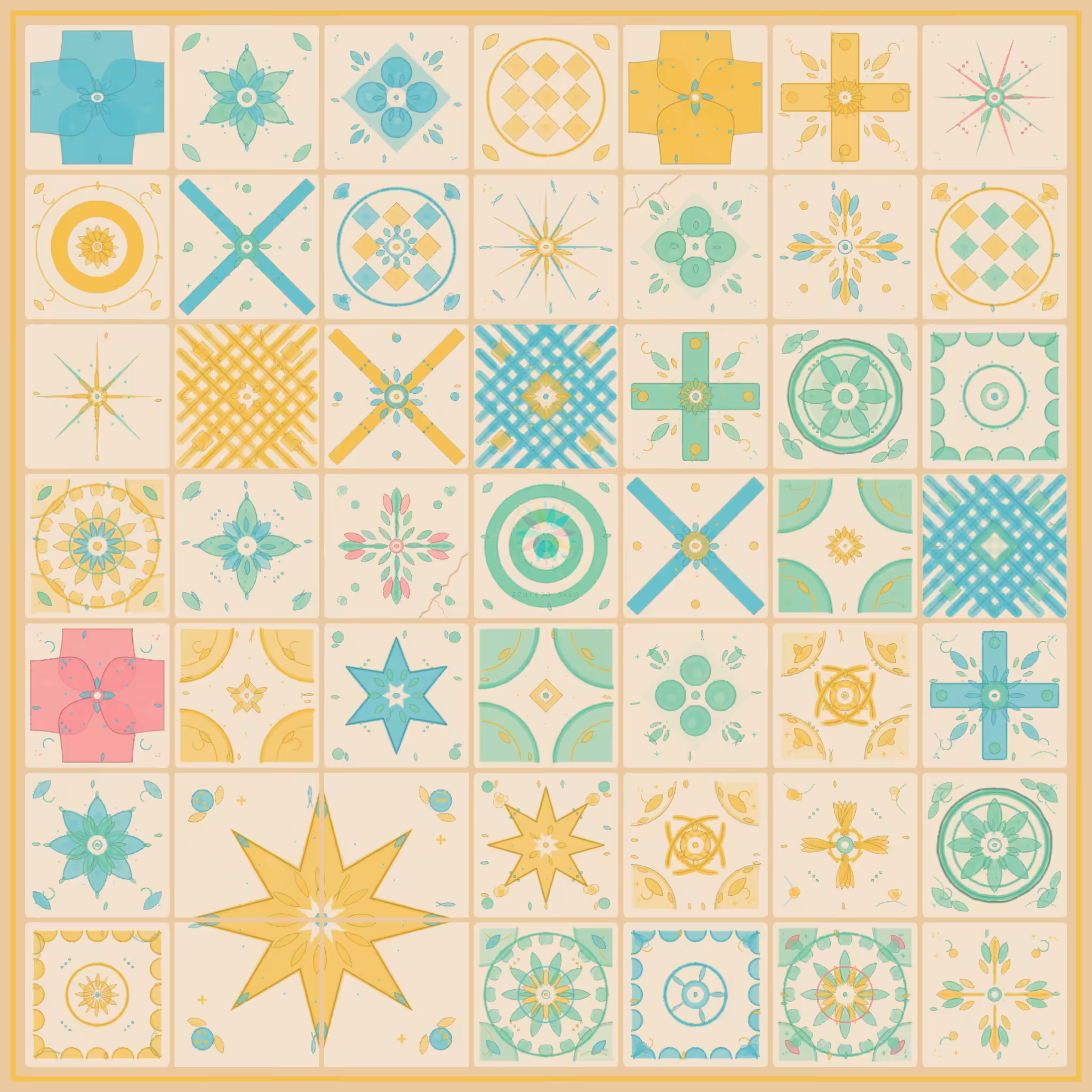 Azulejo Galo by Bryan Brinkman #93